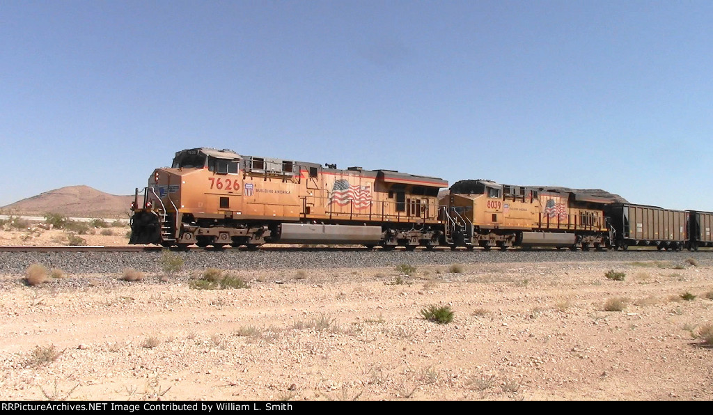 WB Unit Loaded Hooper Frt at Erie NV W-Pshr -5